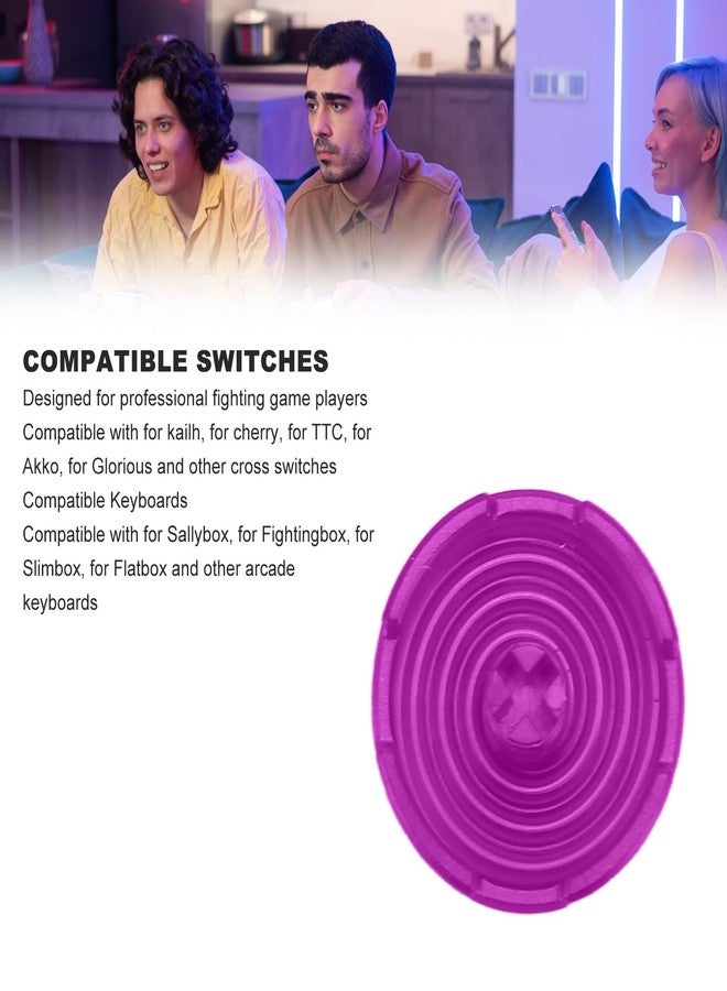 فوكتي مجموعة Fockety مكونة من 12 قطعة بديلة لأزرار الضغط الميكانيكية، متوافقة مع مفاتيح Kailh وCherry وTTC وAkko وGlorious، بالإضافة إلى الملحقات. - Image 3